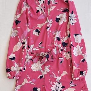 Floral Pink Women's Jumpsuit